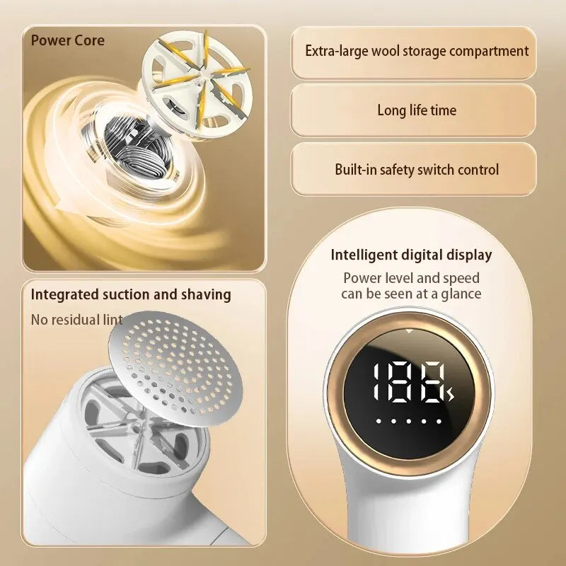 Smart Fabric Shaver™ - LintlessPro Edition